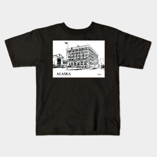 Alaska USA Kids T-Shirt